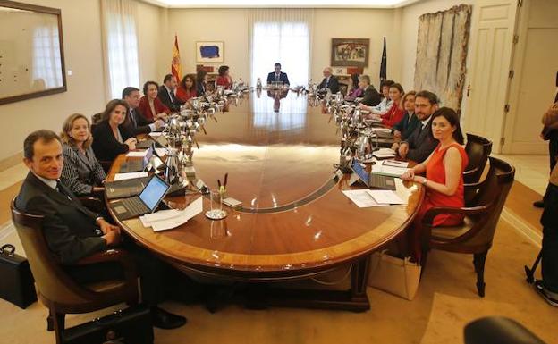 Reunión del Consejo de Ministros.