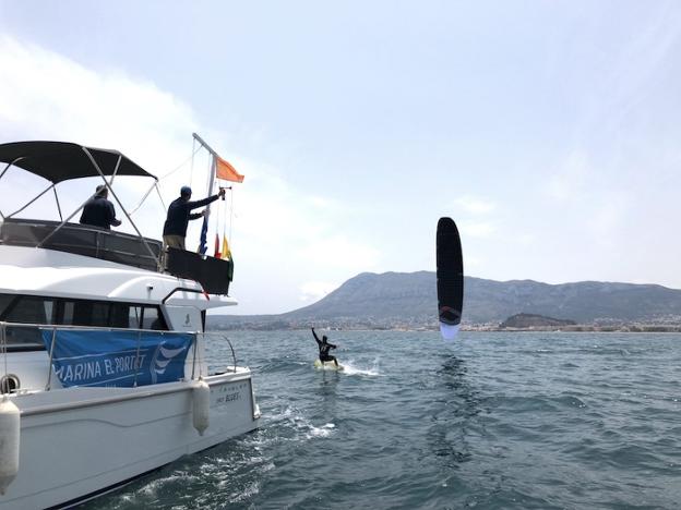 Alejandro Climent tras proclamarse campeón de España. 