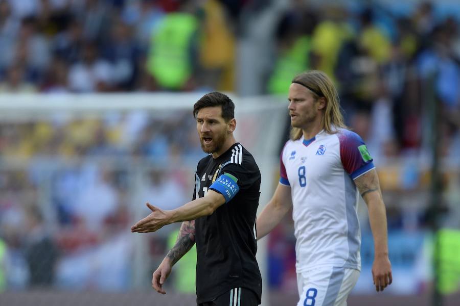 Fotos: Argentina - Islandia, en imágenes