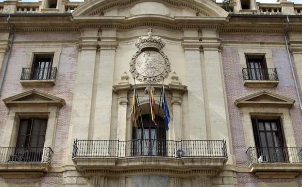 Fachada del Tribunal Superior de Justicia de la Comunitat Valenciana. 