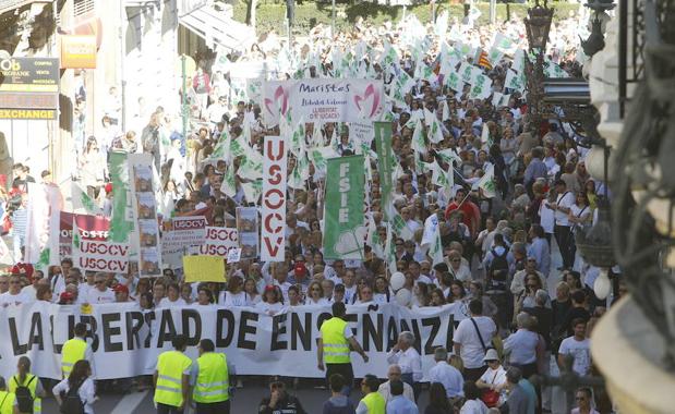 El PP anima a los concertados a pedir indemnizaciones a la Generalitat