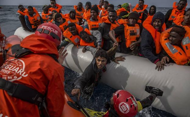 Rescates realizados por la ONG Proactiva Open Arms en el Mediterráneo.