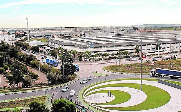 Uno de los polígonos del municipio. 