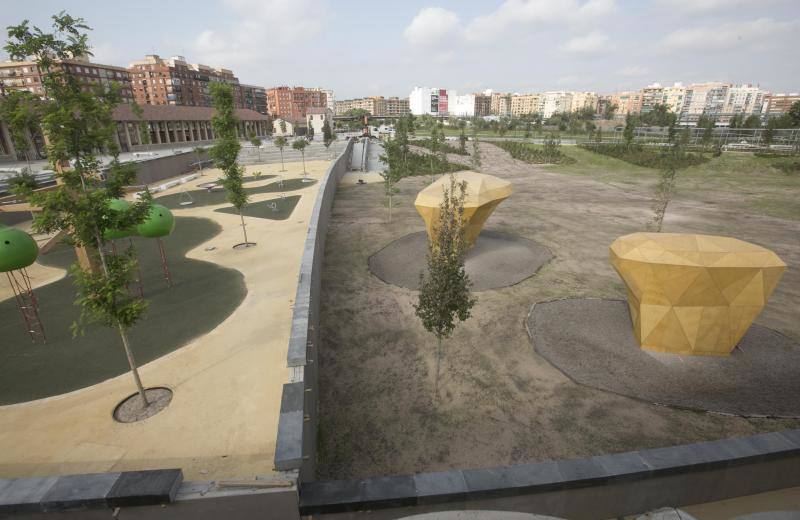 Fotos: Fotos del Parque Central de Valencia, que ultima su apertura