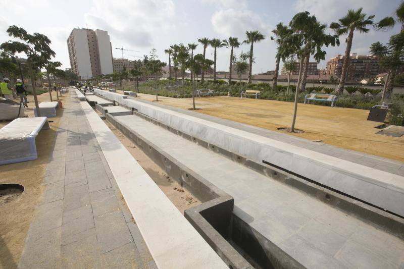 Fotos: Fotos del Parque Central de Valencia, que ultima su apertura