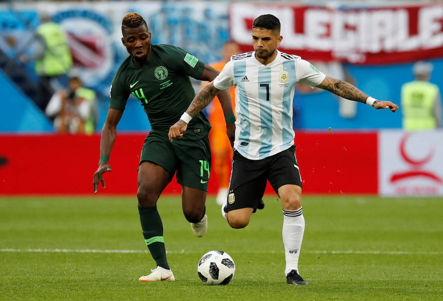 Fotos: Nigeria-Argentina, en imágenes