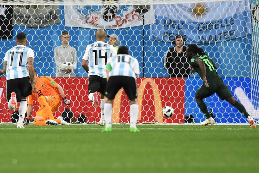 Fotos: Nigeria-Argentina, en imágenes