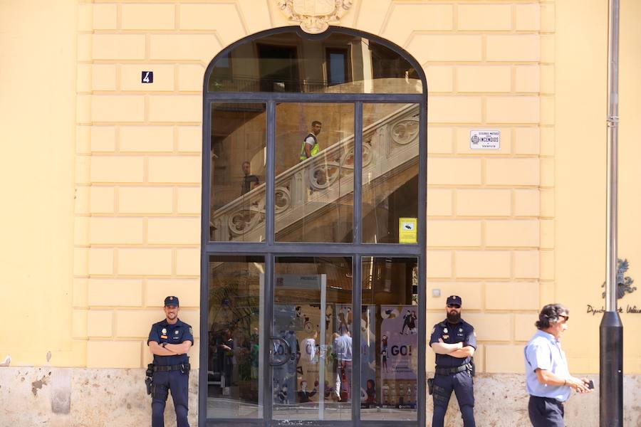 Fotos: Fotos de la detención de Jorge Rodríguez, presidente de la Diputación de Valencia