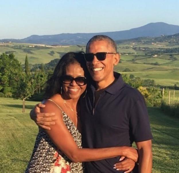 Barack y Michelle Obama. 