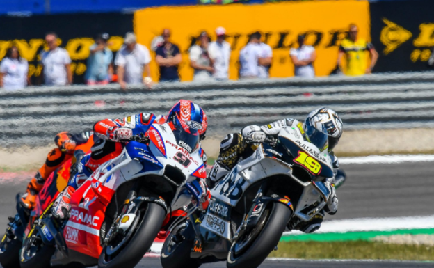 Álvaro Bautista en el GP de Holanda.