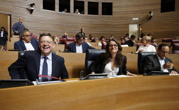 Sesión de control en Les Corts. 