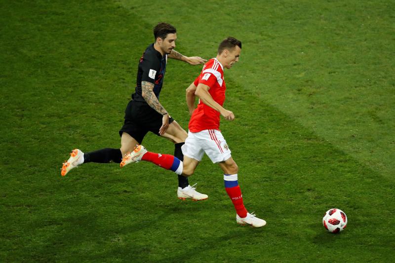 Fotos: Rusia-Croacia, en imágenes