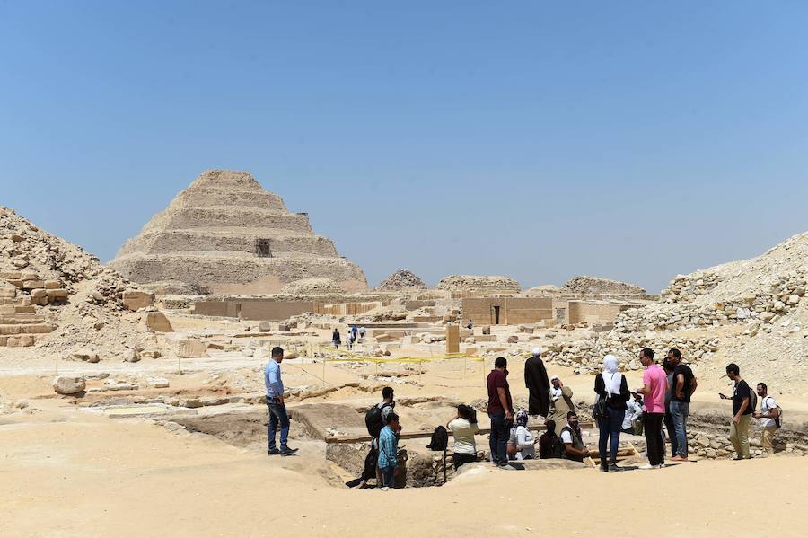 Una torre de treinta metros de profundidad, excavada hace 2.500 años al sur de la pirámide de Unas, en la necrópolis de Sakara, era parte de un centro de momificación y esconde una «mina de oro de información» sobre el arte de preservar los cuerpos de los muertos antes de su viaje al más allá.