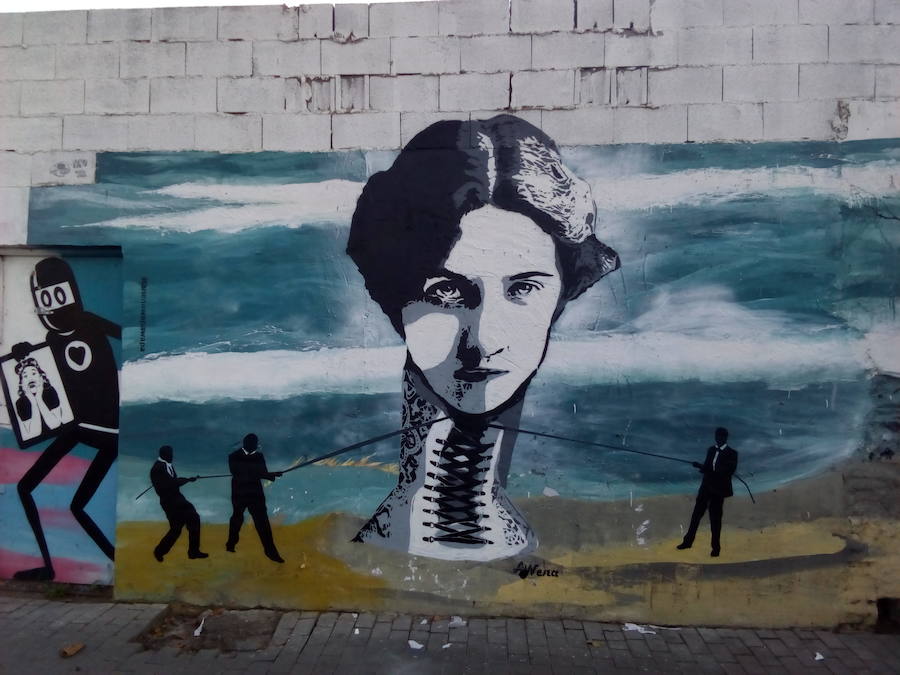 Fotos: Murales en femenino: las mujeres también pintan