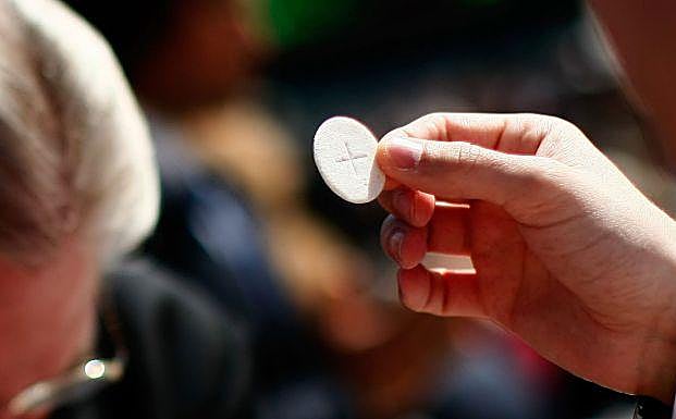 Instante de la Comunión.