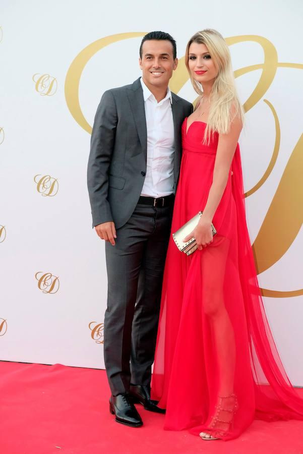 Pedro Rodríguez y su pareja