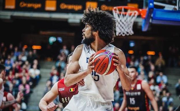 Labeyrie, durante un partido frente a Bélgica