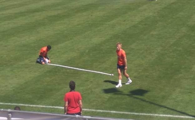 Entrenamiento del Valencia CF