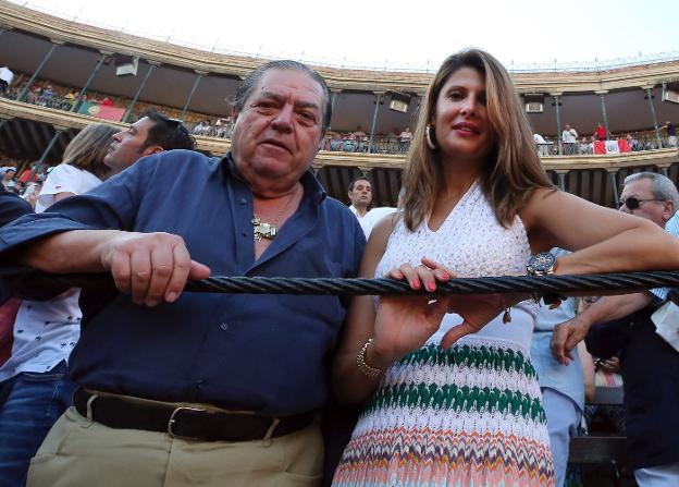  Vicente Boluda. El empresario, junto a Esther Pastor. 