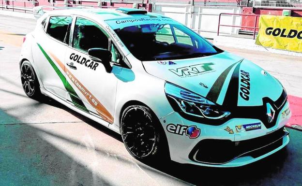 Este fue el modelo con el que rodamos de la Clio Cup.