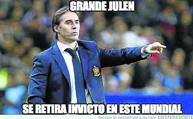 Polémico. El fútbol y la selección han copado las últimas semanas, incluida la marcha de Lopetegui al Real Madrid