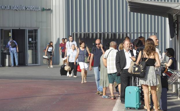 Estación del AVE en Valencia.