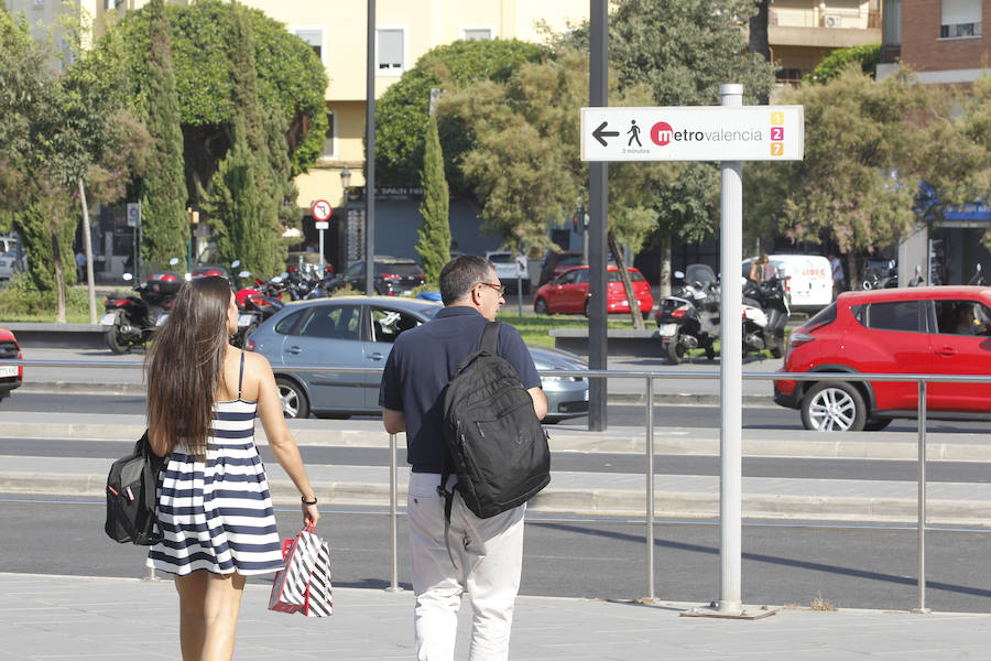 Fotos: Huelga de taxistas en Valencia - martes 31 de julio