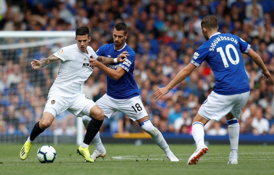 Estas son las imágenes que deja el amistoso en Goodison Park