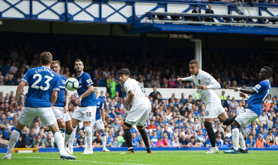 Estas son las imágenes que deja el amistoso en Goodison Park