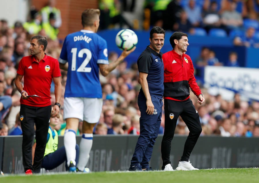 Estas son las imágenes que deja el amistoso en Goodison Park