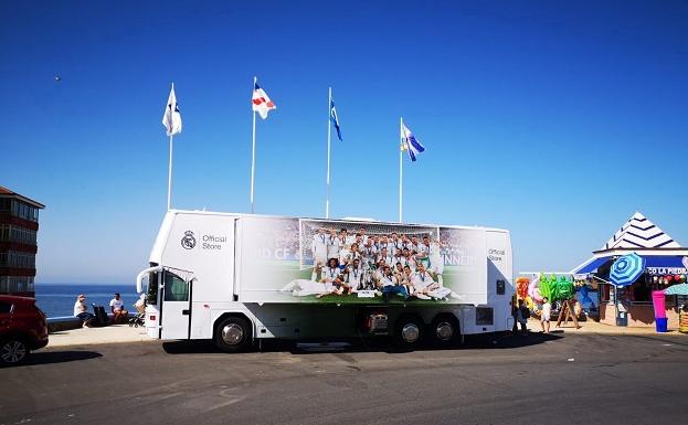 Autobús del Real Madrid.