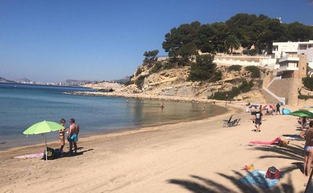 La playa del Portet 