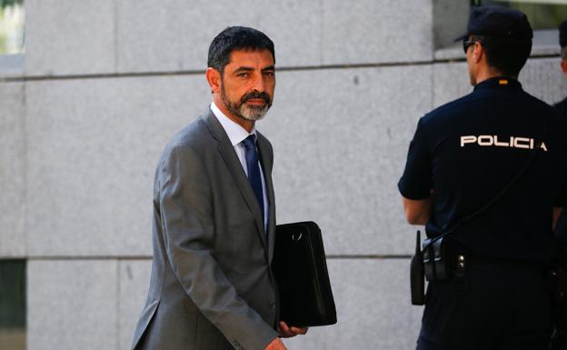 Josep Lluís Trapero, exmayor de los Mossos d'Esquadra.