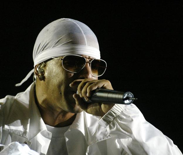 Daddy Yankee, durante un concierto. 