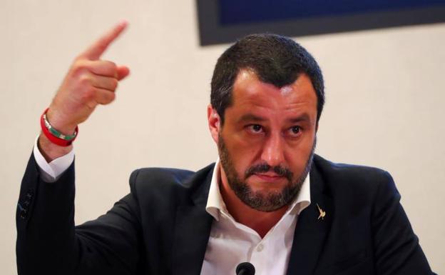 El ministro de Interior Italiano, Matteo Salvini.