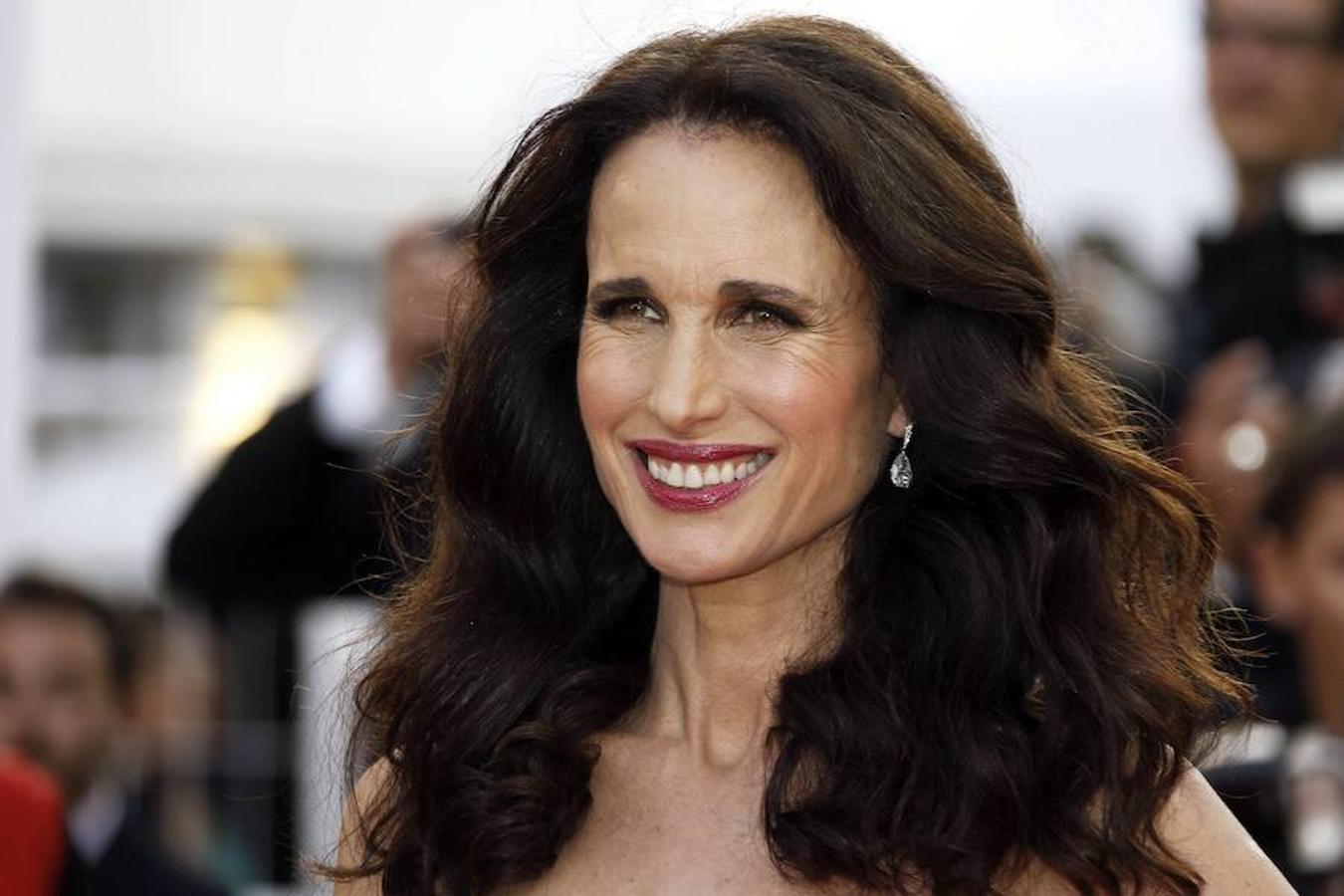 Andie MacDowell en la actualidad.