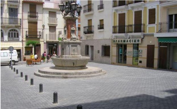 Plaza de la Fuente de Villar del Arzobispo. 