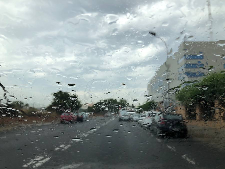 Lluvia este jueves en la Comunitat Valenciana.