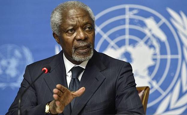 Muere Kofi Annan, ex secretario general de la ONU y Nobel de la Paz