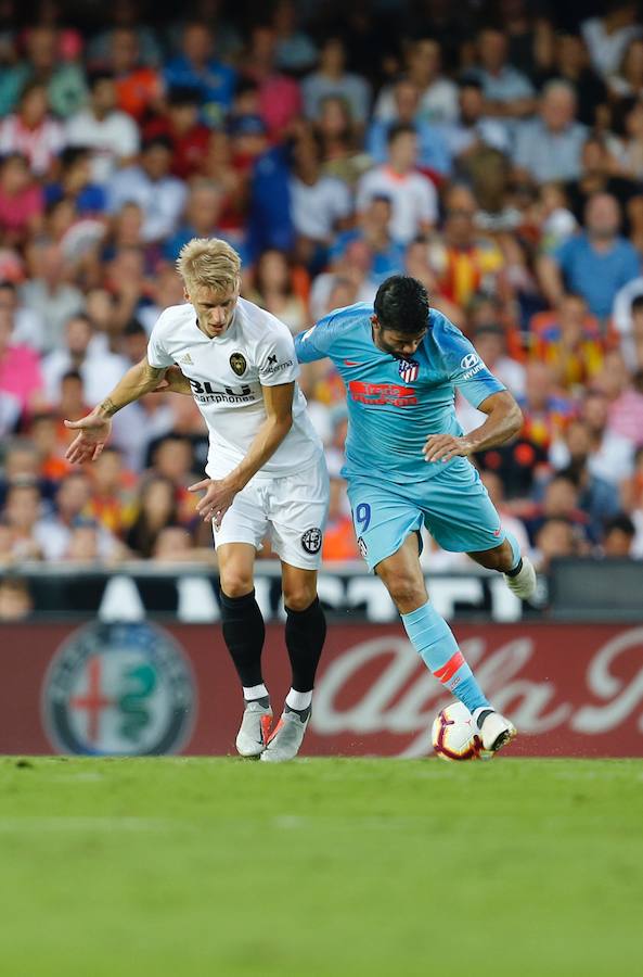 Estas son las mejores imágenes del partido de la jornada 1 en Mestalla