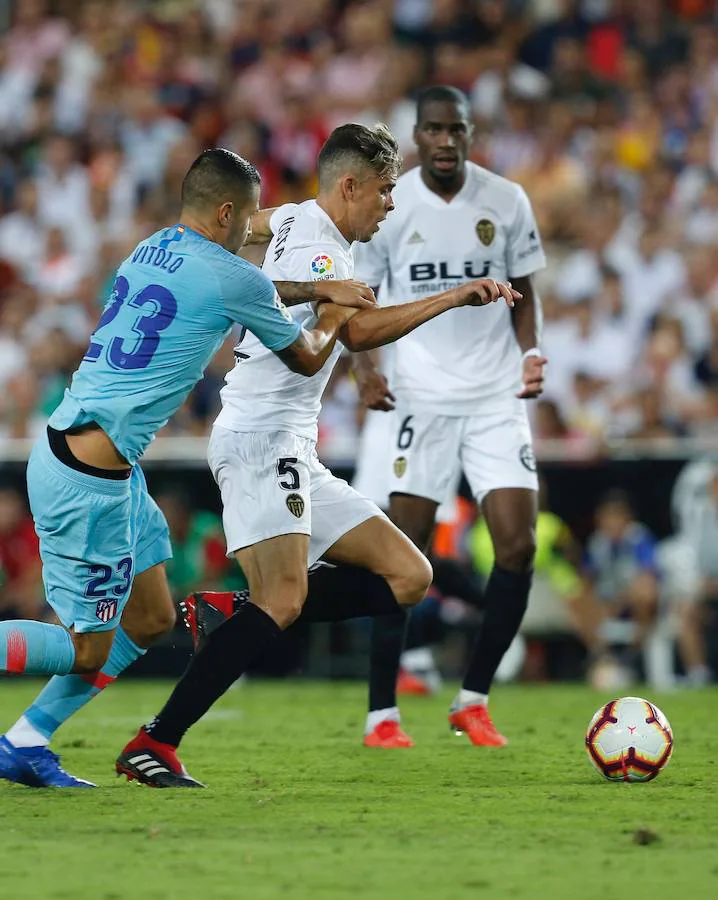 Estas son las mejores imágenes del partido de la jornada 1 en Mestalla