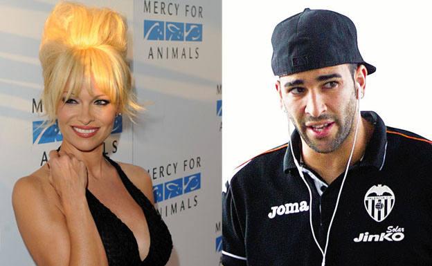 Pamela Anderson y Adil Rami