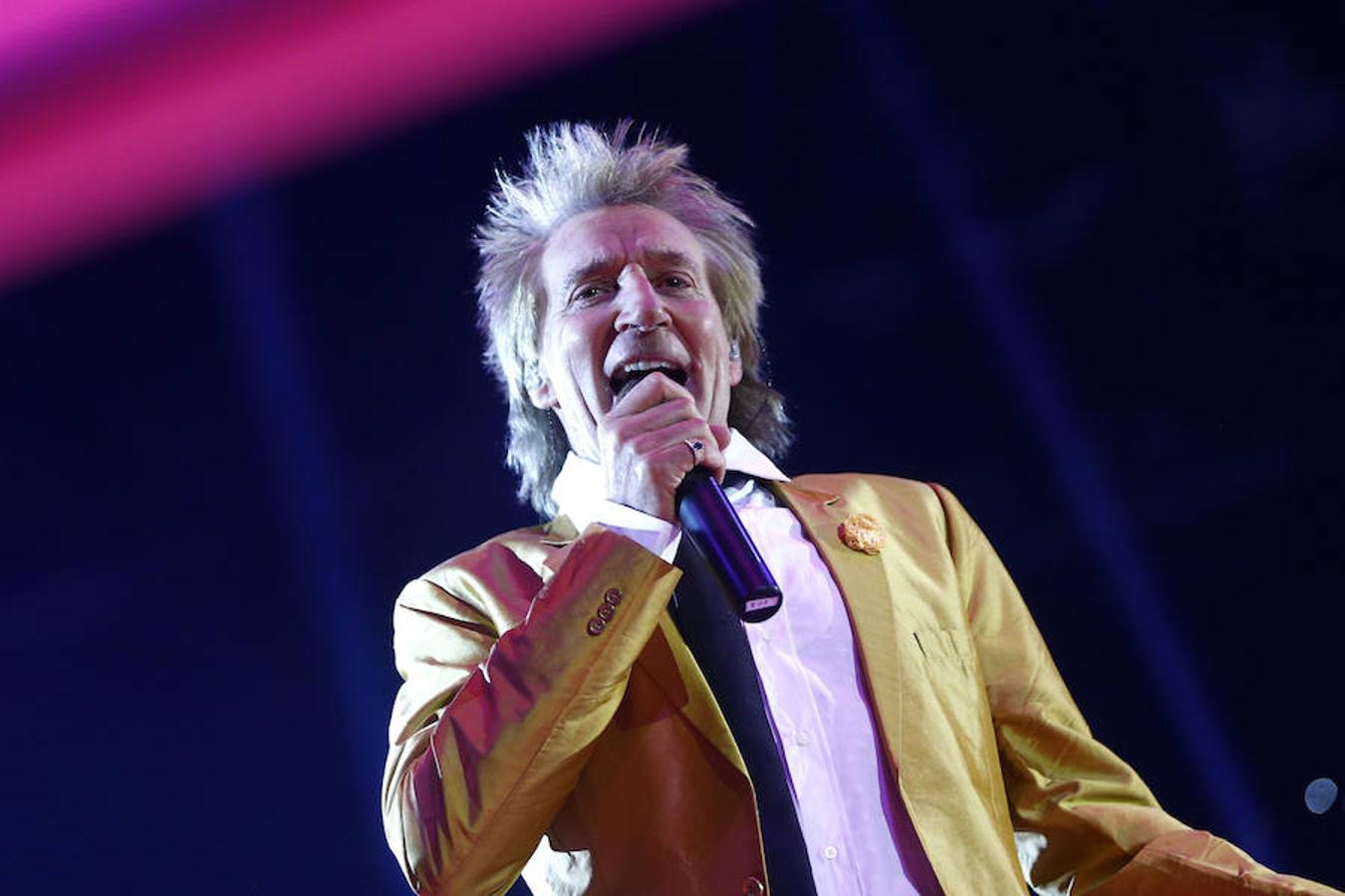 Rod Stewart en la actualidad.