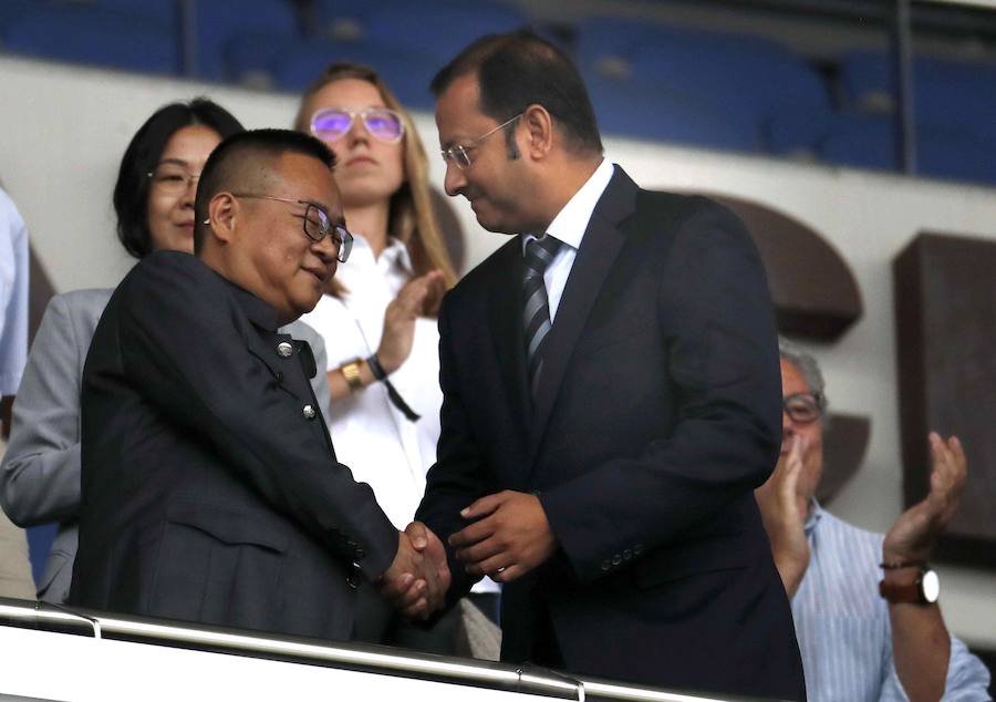 Estas son las imágenes que deja el partido de la segunda jornada de Liga en el RCDE Stadium