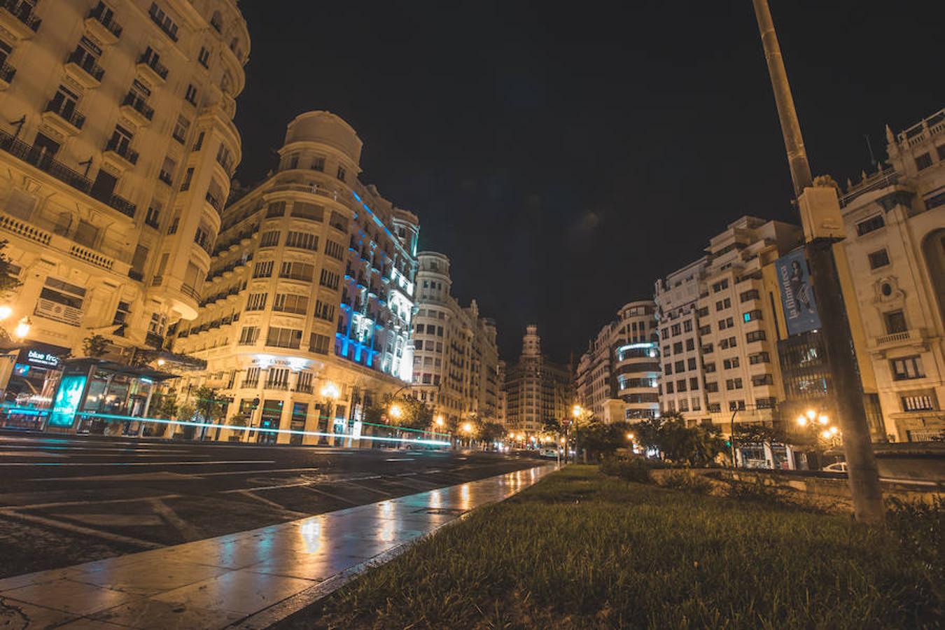 Plaza del Ayuntamiento de Valencia.