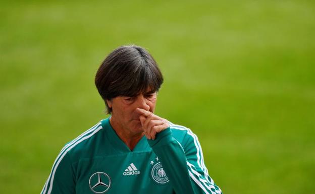 Joachim Löw, seleccionador alemán de fútbol. 