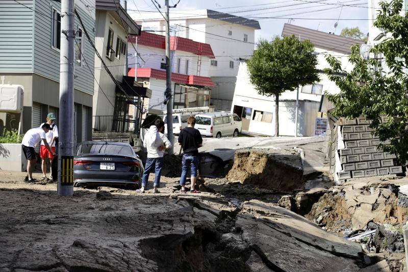 El seísmo ha dejado al menos 44 muertos y más de 650 heridos