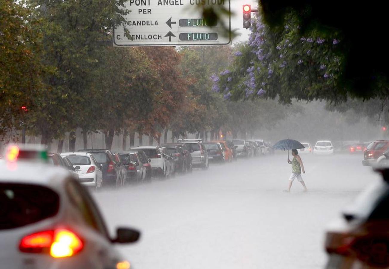 Fotos: La gota fría llega a la Comunitat Valenciana