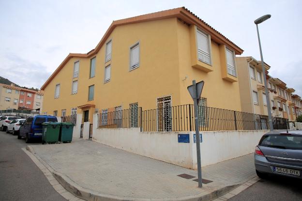 Vivienda de la calle San Bartolomé de Borriol en la que se produjo el homicidio. 