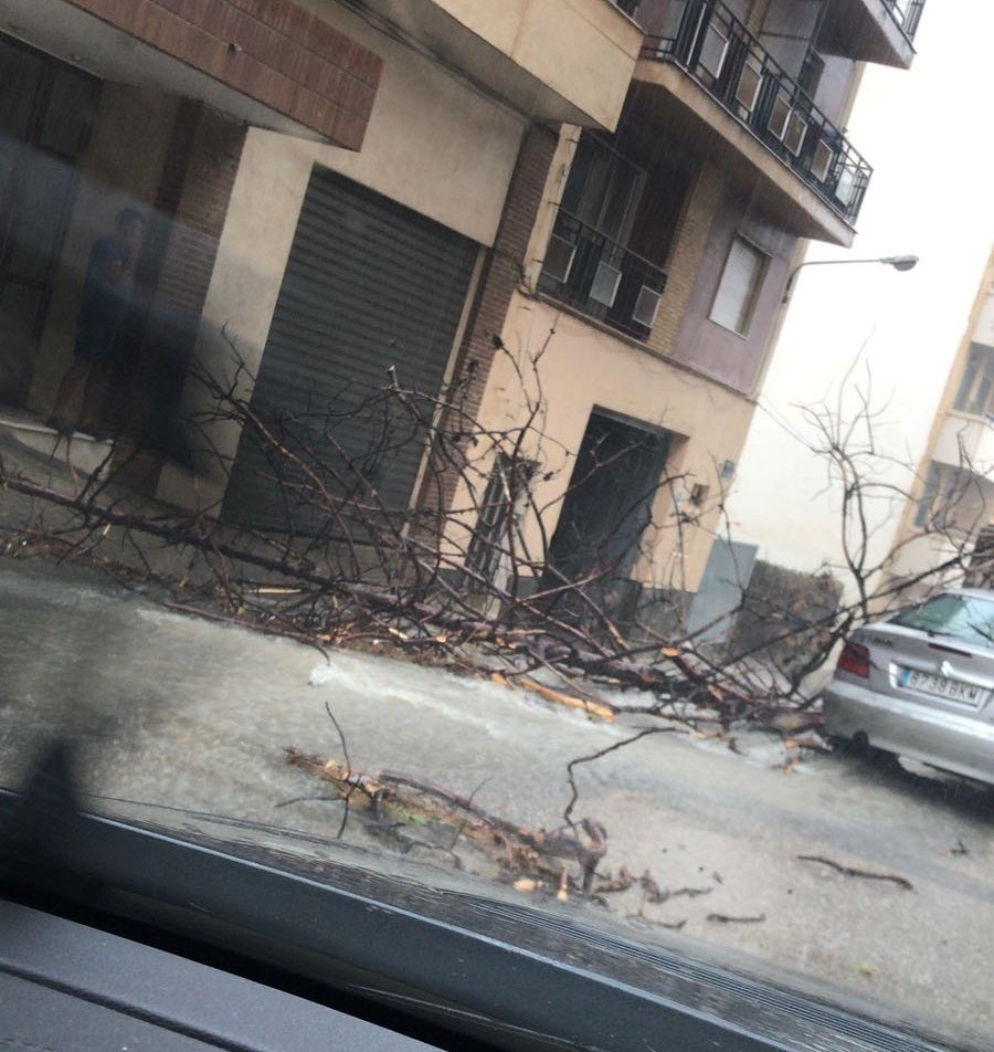 Tiempo en Valencia | Fotos del temporal de lluvia y granizo en la Comunitat